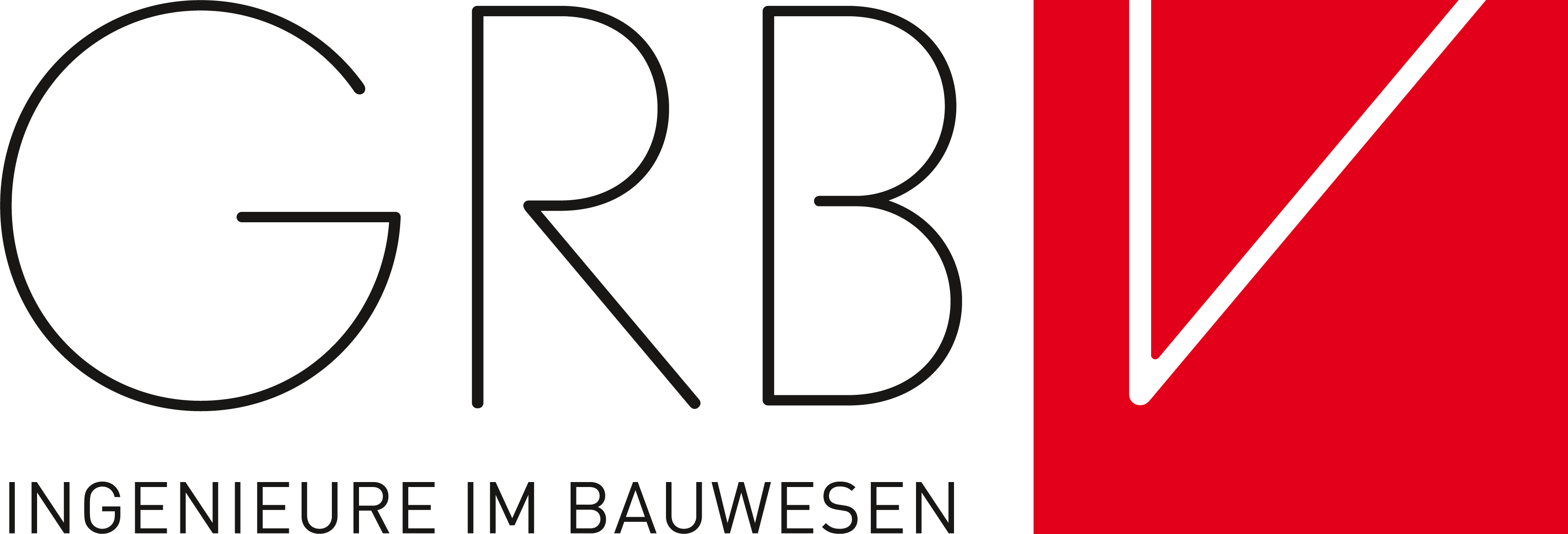 Logo eines Referenzkunden. Das Logo gehört zu: GRBV Ingenieure