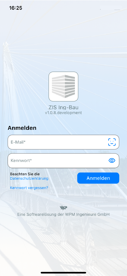 Anmeldung App