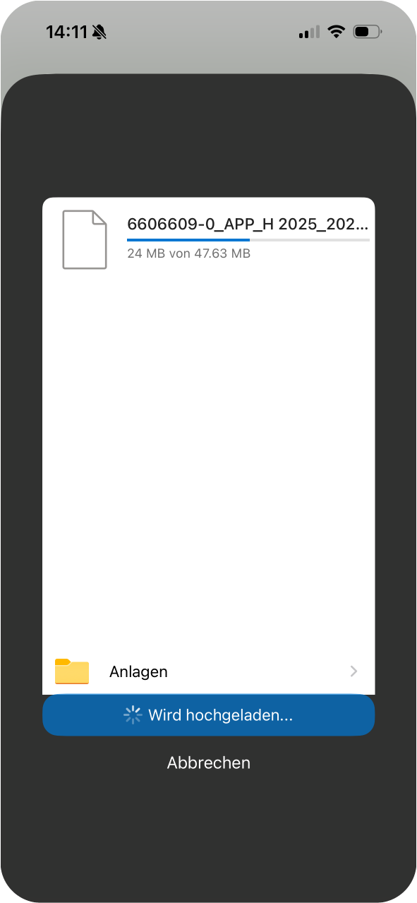 App Datei-Export 3/3