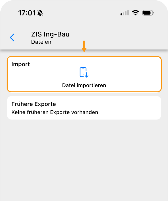 App - Datei - Import 2